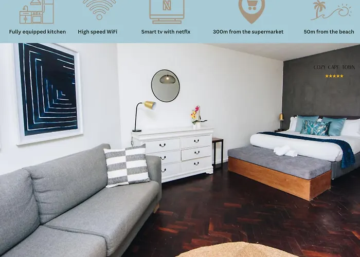 New! Blue Waters Beachside Studio 50M Sea